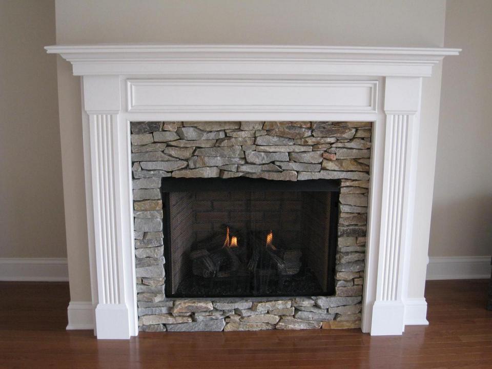 Wood Fireplace Mantels