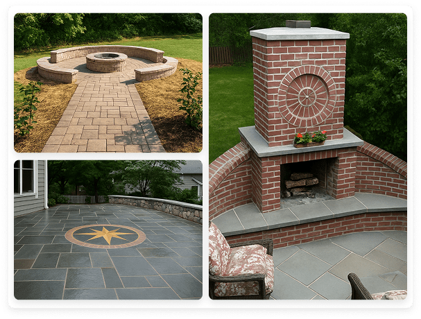 Patios & Outdoor Fireplaces