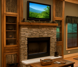 Fireplace Mantel Gallery | MCP Chimney Services Fireplace Mantel Gallery | MCP Chimney Services