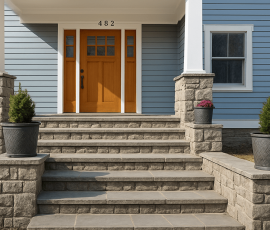 Walkways & Retaining Walls Gallery | MCP Chimney