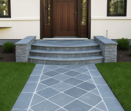 Walkways & Retaining Walls Gallery | MCP Chimney